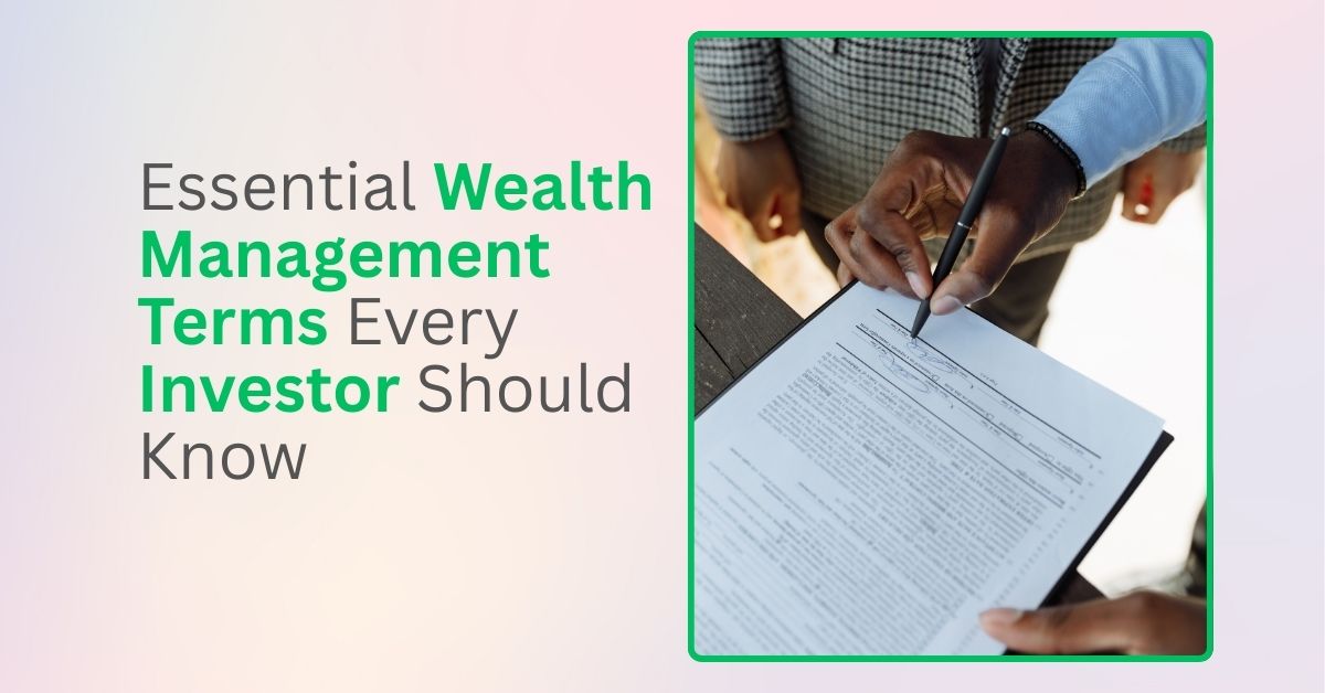 Wealth Management Terms